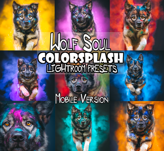 Color Splash Preset Pack Mobile Version | Dog Preset Pack lexi.wolf.soul